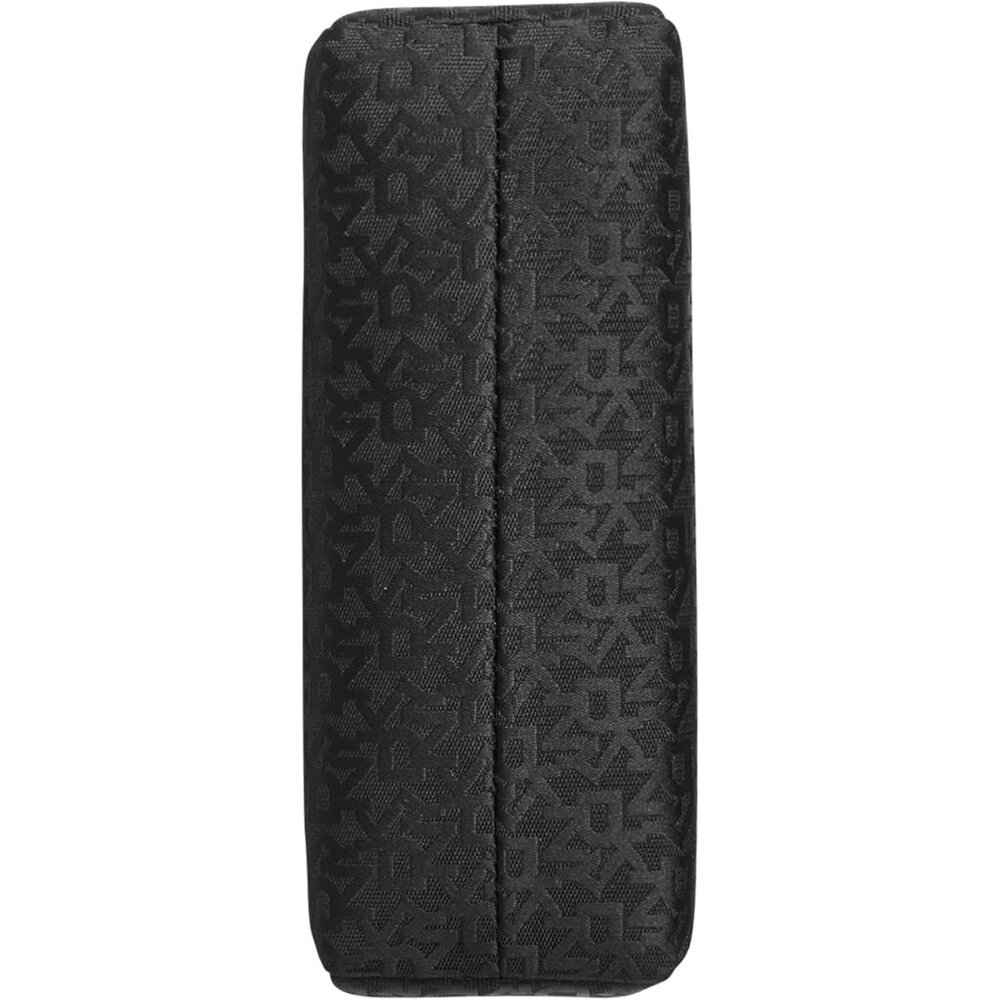 Remy Women's Casual Shoulder Bag Jet Black Polyester Zip Closure - Picture 3 of 6